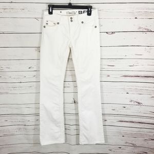 Miss Me JP4009BTW Boot Cut Jeans Oyster White